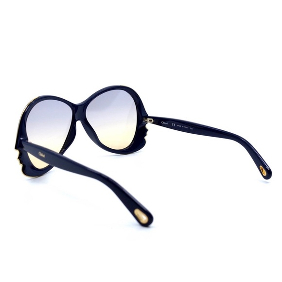 Navy Blue Chole Royal Blue Sunglasses main image 5